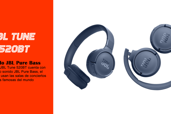 Imagen de auriculares JBL Tune 520BT