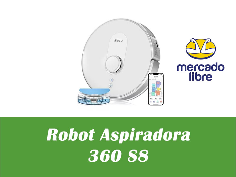 robot aspiradora 360 S8