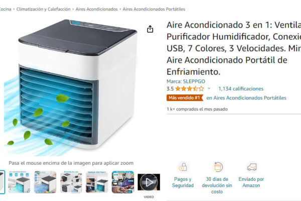 Aire Acondicionado Portatil SLEPPGO